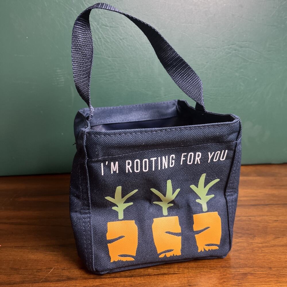 Thirty-One Littles Carry-All Easter Caddy "I'm Rooting For You" Spring Carrot